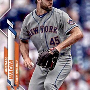 2020 Topps #534 Michael Wacha New York Mets Baseball Card