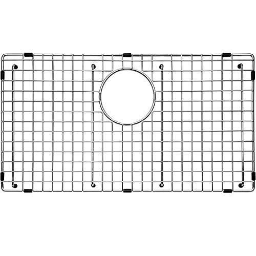 Serene Valley Sink Bottom Grid 24-1/8" X 13-1/8", Rear Drain with Corner Radius 3/16", Sink Protector NDG2413R