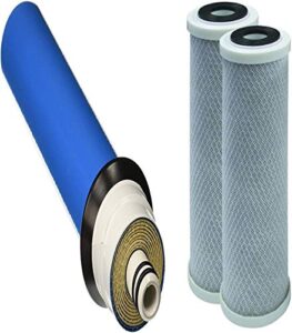 replacement filter kit with membrane for rainsoft uf50, 21179 reverse osmosis system, does not fit ultrefiner ii