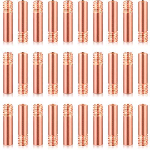 30 Pieces Contact Tip Welding Contact Tip MIG Welder Contact Tips MIG Welding Gun Accessories 0.030 Compatible with Hobart H-9/10-9/10 MIG Welder