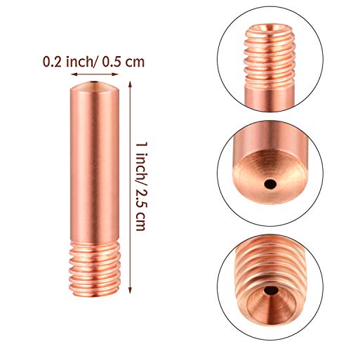 30 Pieces Contact Tip Welding Contact Tip MIG Welder Contact Tips MIG Welding Gun Accessories 0.030 Compatible with Hobart H-9/10-9/10 MIG Welder