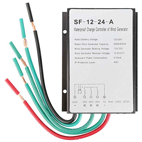 Controller for 12V/24V 300W/600W Automatic Wind Turbine with Controller for Wind Generator for Sunlight and Power Plant