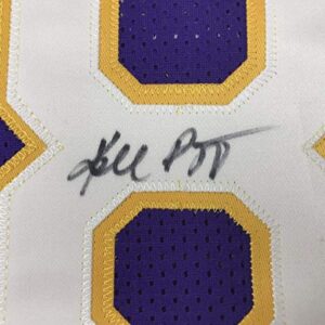 Autographed/Signed Kobe Bryant #8 Los Angeles LA Purple Basketball Jersey PSA/DNA COA