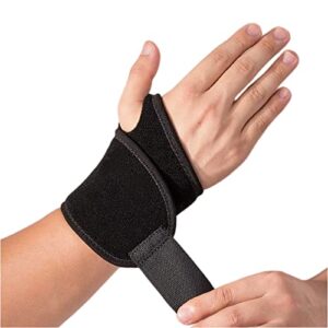 imentha 2 pack wrist braces - wrist wraps for carpal tunnel, arthritis, and tendinitis pain relief - fits both right and left hands - compression and support for fitness enthusiasts