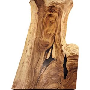 Solid Wood Live Edge Farmhouse Table 79″ x 26.5″-40.5″ x 3″