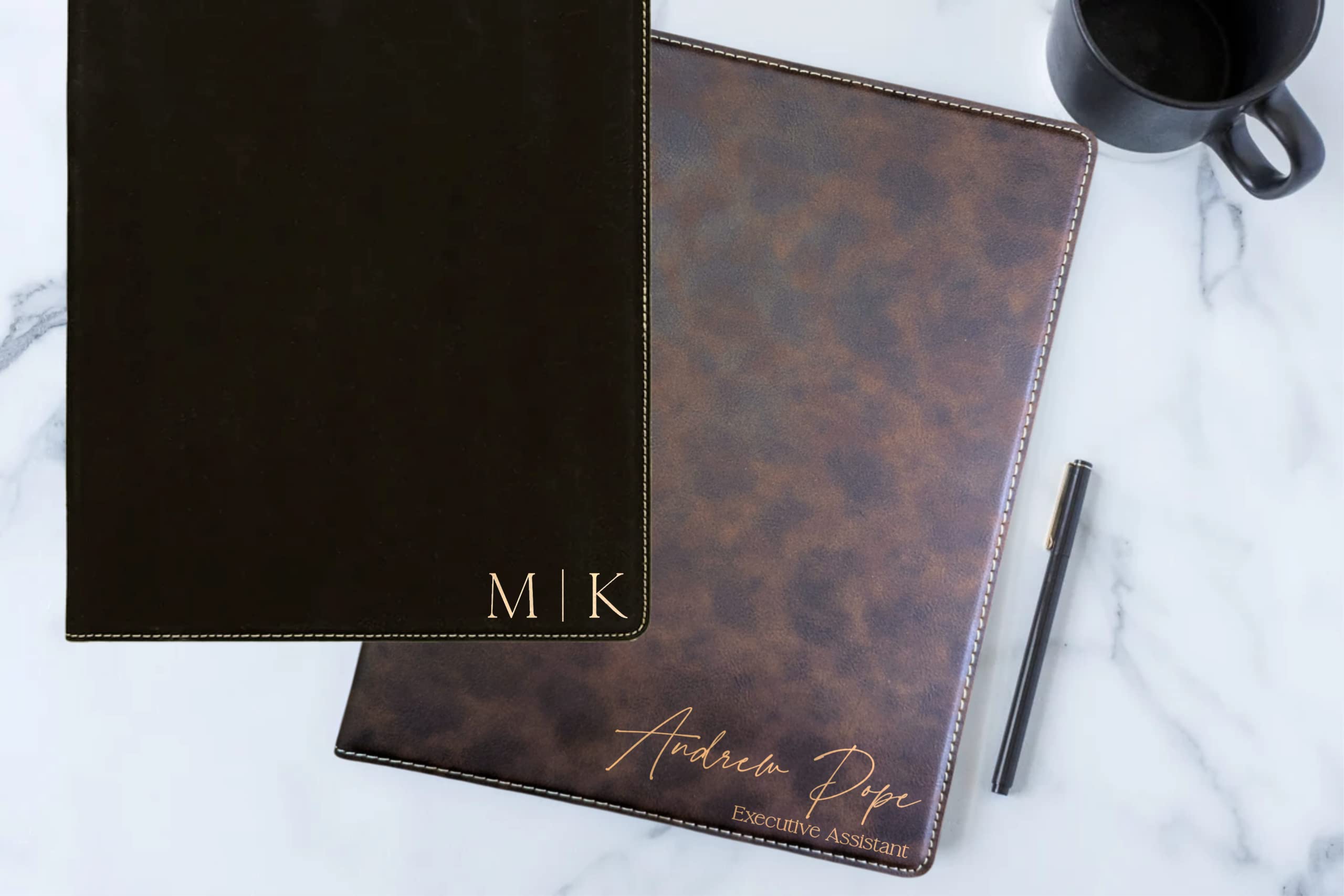 Personalized Padfolio. Professional Business Gifts. Custom Padfolio. Corporate Business Portfolio Organizer Folder. Custom Notepad Holder With Magnetic Closure. Teacher Gift. Engraved Simple Notepad