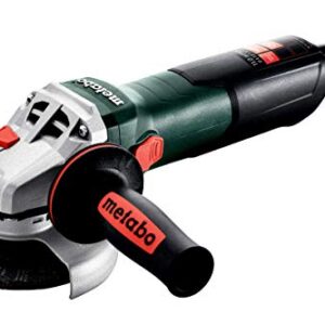 Metabo 4-1/2-5-Inch Angle Grinder | 11 Amp | 11,000 RPM | Lock-on Slide Switch | Made in Germany | W 11-125 Quick | 603623420, Green