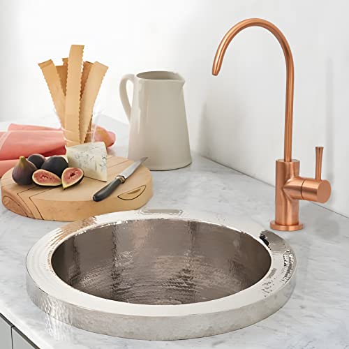 One-Handle Black and Rose Gold Drinking Water Filter Faucet Water Purifier Faucet (Copper)