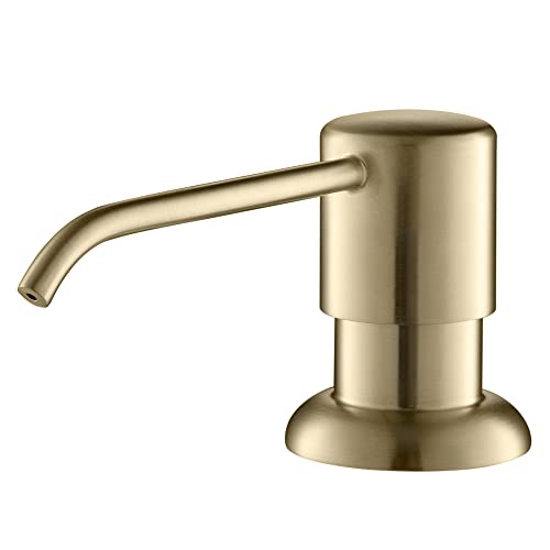 KRAUS Boden Kitchen Soap and Lotion Dispenser in Spot Free Antique Champagne Bronze, KSD-53SFACB