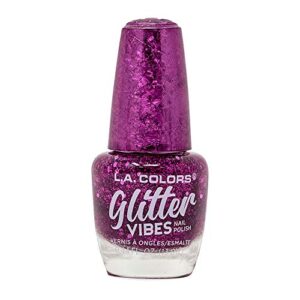 l.a. colors glitter vibes nail polish (city girl)