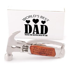 gifts for dad who wants nothing,dad christmas,birthday gifts from daughter,stocking stuffers for dad,handy hammer multitool gifts ideas for dad