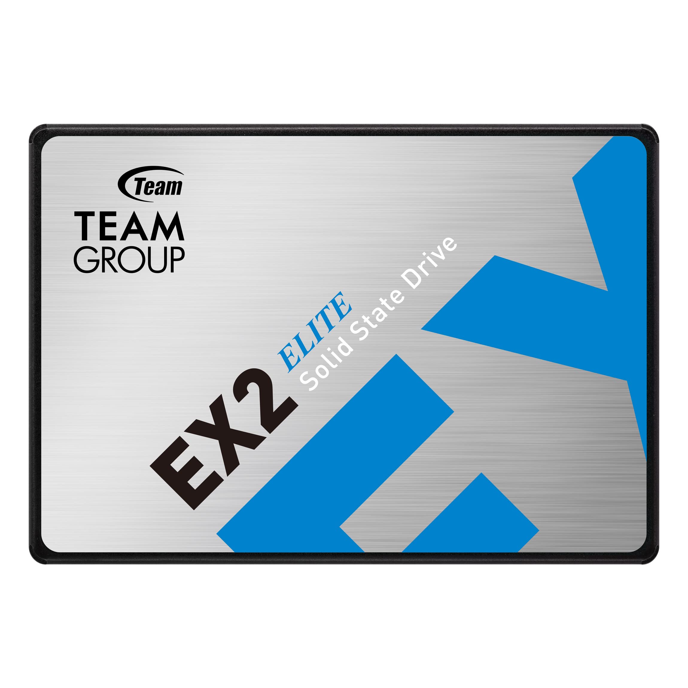 TEAMGROUP EX2 512GB 3D NAND TLC 2.5 Inch SATA III Internal Solid State Drive SSD (Read/Write Speed up to 550/520 MB/s) Compatible with Laptop & PC Desktop T253E2512G0C101