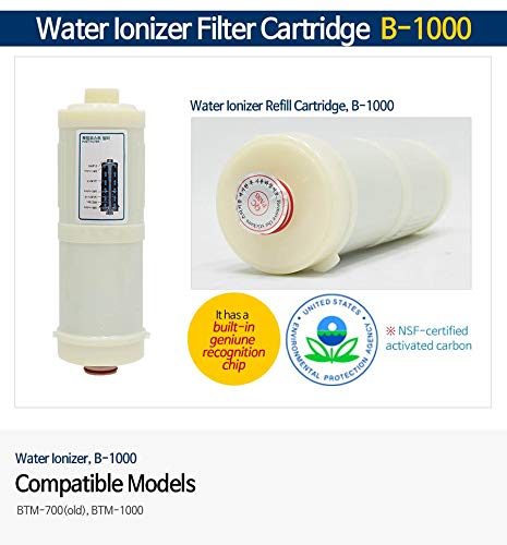 Biontech Water Ionizer Filter Set for BTM-1000