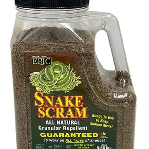 Epic 02100 Snake Scram All Natural Grandular Repellent - 5.5-Lbs.