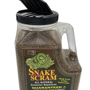 Epic 02100 Snake Scram All Natural Grandular Repellent - 5.5-Lbs.