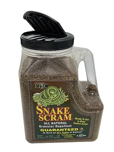 Epic 02100 Snake Scram All Natural Grandular Repellent - 5.5-Lbs.