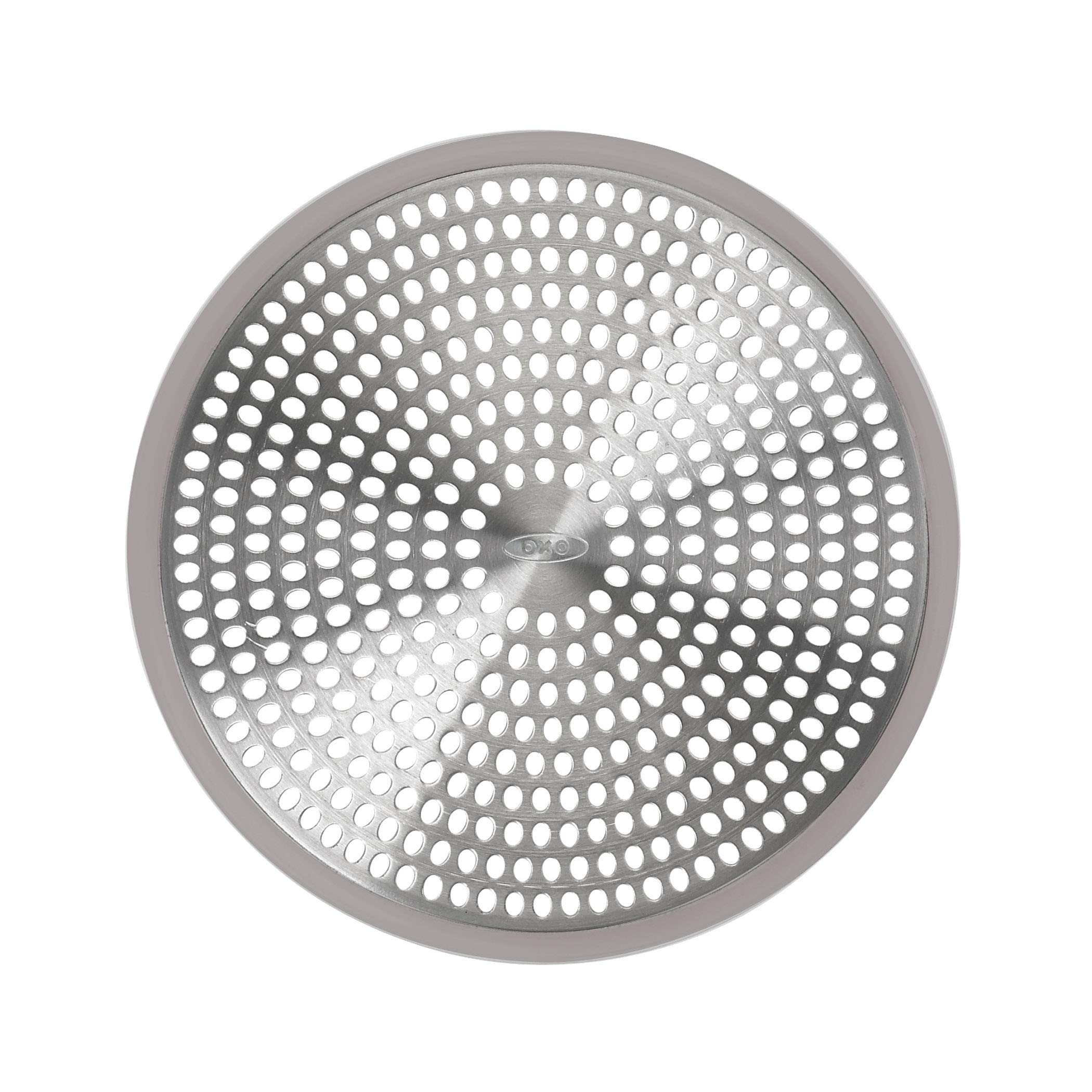 OXO Good Grips 2-in-1 Sink Strainer Stopper & Good Grips Shower Stall Drain Protector, Stainless
