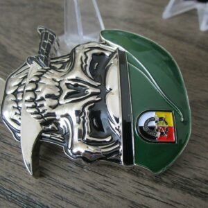 United States Army Special Forces Group Green Berets Creed 3rd SFG (A) Reapers Skull Challenge Coin