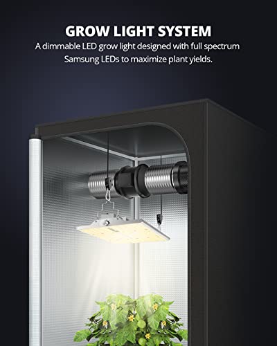 VIPARSPECTRA 2024 Upgraded XS2000 LED Grow Light with Samsung LM301B Diodes & MeanWell Driver, Dimming Daisy Chain, Full Spectrum Lights for Indoor Plants Veg and Bloom 4x2/3x3 Tent