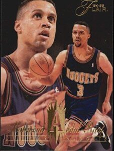 1994-95 flair #38 mahmoud abdul-rauf nba basketball trading card