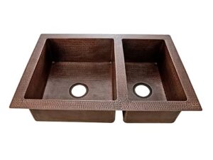 copper kitchen sink 60/40