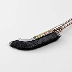 Wazakura Bonsai Curved Head Brush Made in Japan 9-1/4inch(235mm) - Black