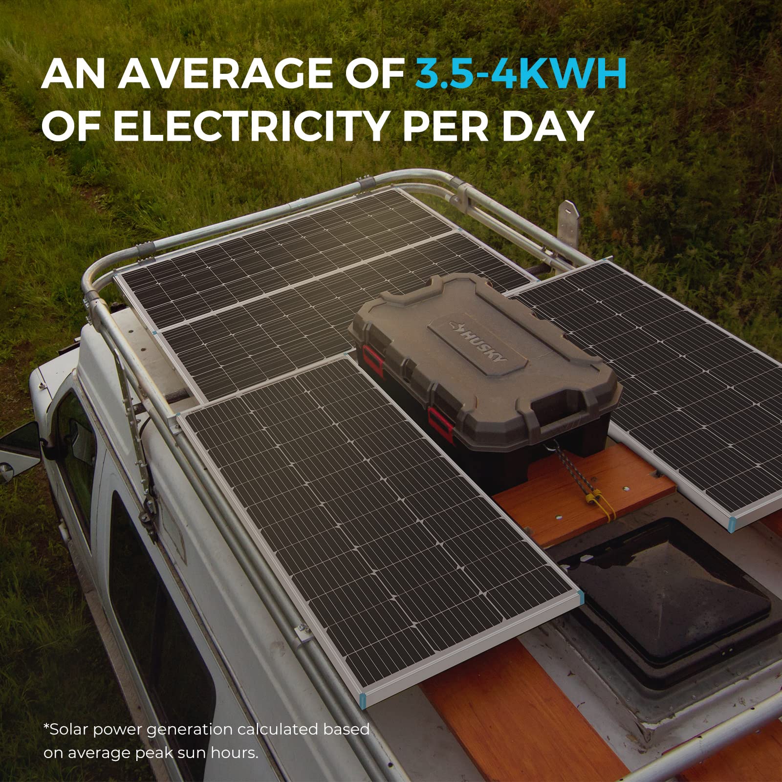 Renogy 800 Watt 12V Monocrystalline Solar Premium Kit Off Grid System 8pcs 100W Solar Panel with 60A MPPT Rover Charger Controller, Bluetooth Module for RV, Boats, Home, Farm