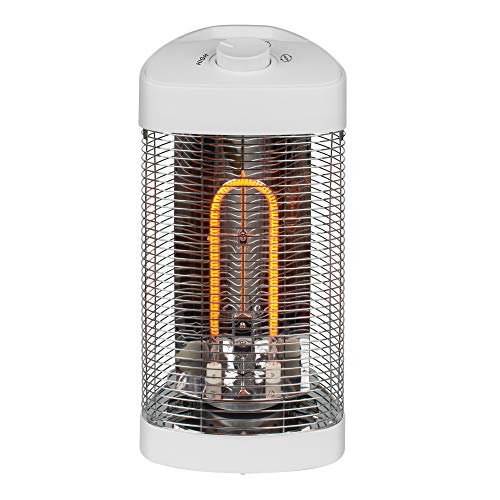 Westinghouse Infrared Electric Outdoor Heater, Oscillating, Radiant Heating with Auto Shut-Off with tip over Protection, Heats all year round, Portable, Waterproof and Dust Resistant, White