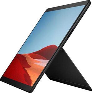 microsoft surface pro x kjk-00001 13" commercial tablet sq1 8gb 256gb ssd windows 10 professional (renewed)