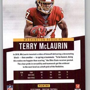 2019 Prestige NFL #277 Terry McLaurin RC Rookie Card Washington Official Panini Football Trading Card