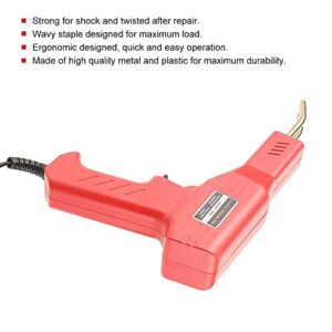 Welder Gun, Professional Welding Gun Automotive Bumper Fairing Welding Tool Easy Operation (Red)