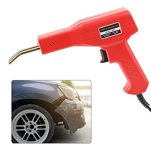 Welder Gun, Professional Welding Gun Automotive Bumper Fairing Welding Tool Easy Operation (Red)