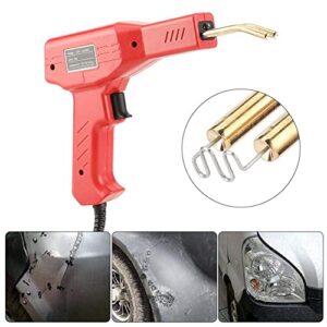 Welder Gun, Professional Welding Gun Automotive Bumper Fairing Welding Tool Easy Operation (Red)