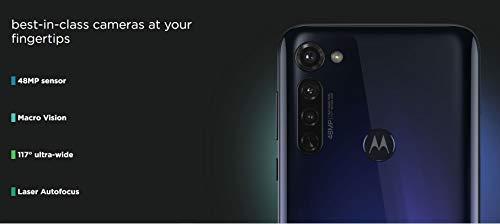 Moto G Stylus | Unlocked | Made for US by Motorola | 4/128GB | 48MP Camera | 2020 | Indigo (Renewed)