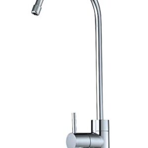 Formosa Design Hardware Lead-Free Drinking Water Faucet Non-Air-Gap Reverse Osmosis Units or Water Filtration System (Polished Chrome)