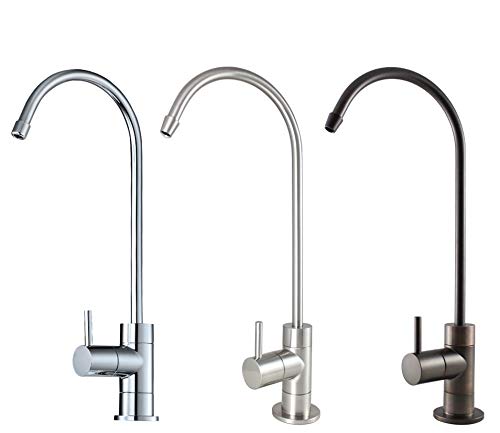 Formosa Design Hardware Lead-Free Drinking Water Faucet Non-Air-Gap Reverse Osmosis Units or Water Filtration System (Polished Chrome)