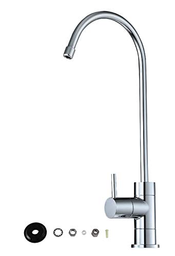 Formosa Design Hardware Lead-Free Drinking Water Faucet Non-Air-Gap Reverse Osmosis Units or Water Filtration System (Polished Chrome)