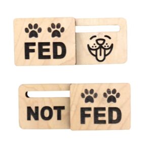 DOG Fed EZSlide Tracker - Dog Face (Magnets)