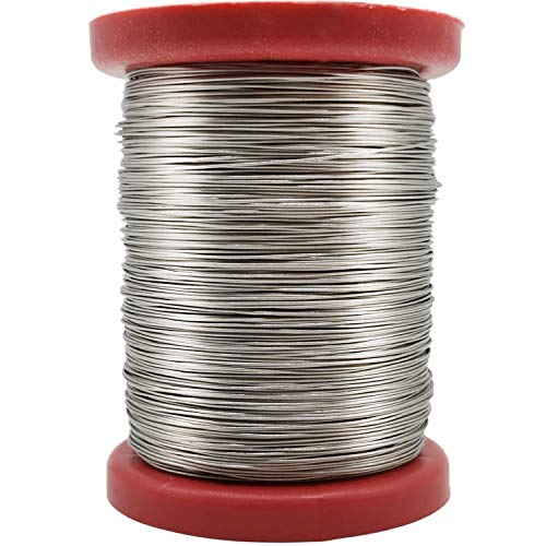 TIHOOD 0.55mm 500G Stainless Steel Bee Hive Frame Wire - Beekeeping Equipment Bee Hive Tool Beekeeper Tool