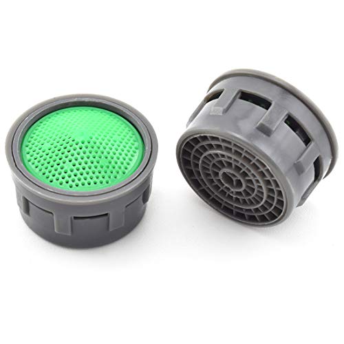 OZXNO 2 PCS Insert Faucet Aerator 1.5 GPM Flow Retrictor Replacement Parts for Bathroom Kitchen …