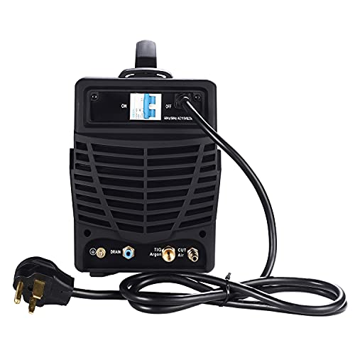 AMICO CTS-200B, Professional 200A HF-TIG, 200A Stick Arc Welder & 50A Plasma Cutter, Compatible Foot Pedal: FP515-1K