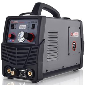 Amico CTS-200, 200A Professional HF-Start TIG, 200A Stick Arc DC Inverter Welder With 50A Plasma Cutter Welding