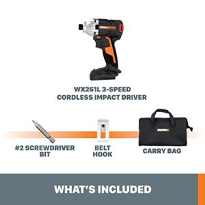 Worx WX261L.9 20V Power Share Brushless Impact Driver (Tool Only)