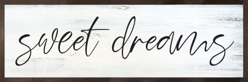 Sweet Dreams Sign over the bed master bedroom Sign decor