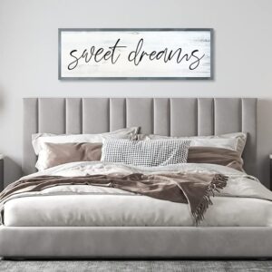 Sweet Dreams Sign over the bed master bedroom Sign decor