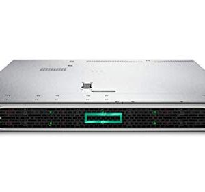HPE ProLiant DL360 Gen10 Rack Server with one Intel Xeon 4214R Processor, 32 GB Memory, P408i-a Storage Controller, 1Gb 4-Port 366FLR Adapter, 8 Small Form Factor Drive Bays and one 500W Power Supply