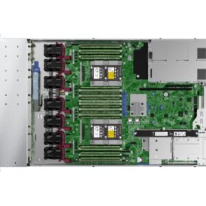 HPE ProLiant DL360 Gen10 Rack Server with one Intel Xeon 4214R Processor, 32 GB Memory, P408i-a Storage Controller, 1Gb 4-Port 366FLR Adapter, 8 Small Form Factor Drive Bays and one 500W Power Supply