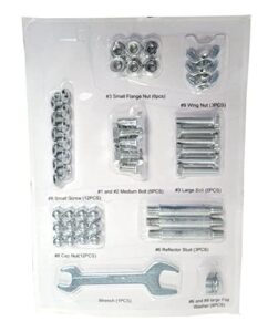 fire sense 63086 tall patio heater hardware packet complete hardware kit used to assemble tall patio heaters