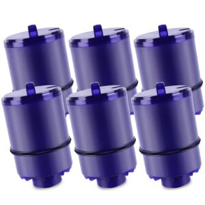 pureplus nsf/ansi 42 certified faucet filter replacement for pur® plus rf9999® fm-2500v fm-3700, pfm150w, pfm350v, pfm400h, pfm450s, used for pur® advanced & horizontal faucet mounts, 6pack