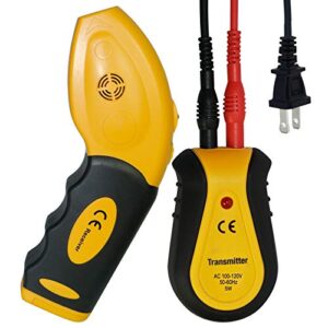 portable circuit breaker finder tracer circuit tester locate ac circuits&fuses quickly led signal receiver transmitter fuse socket 100-120v only